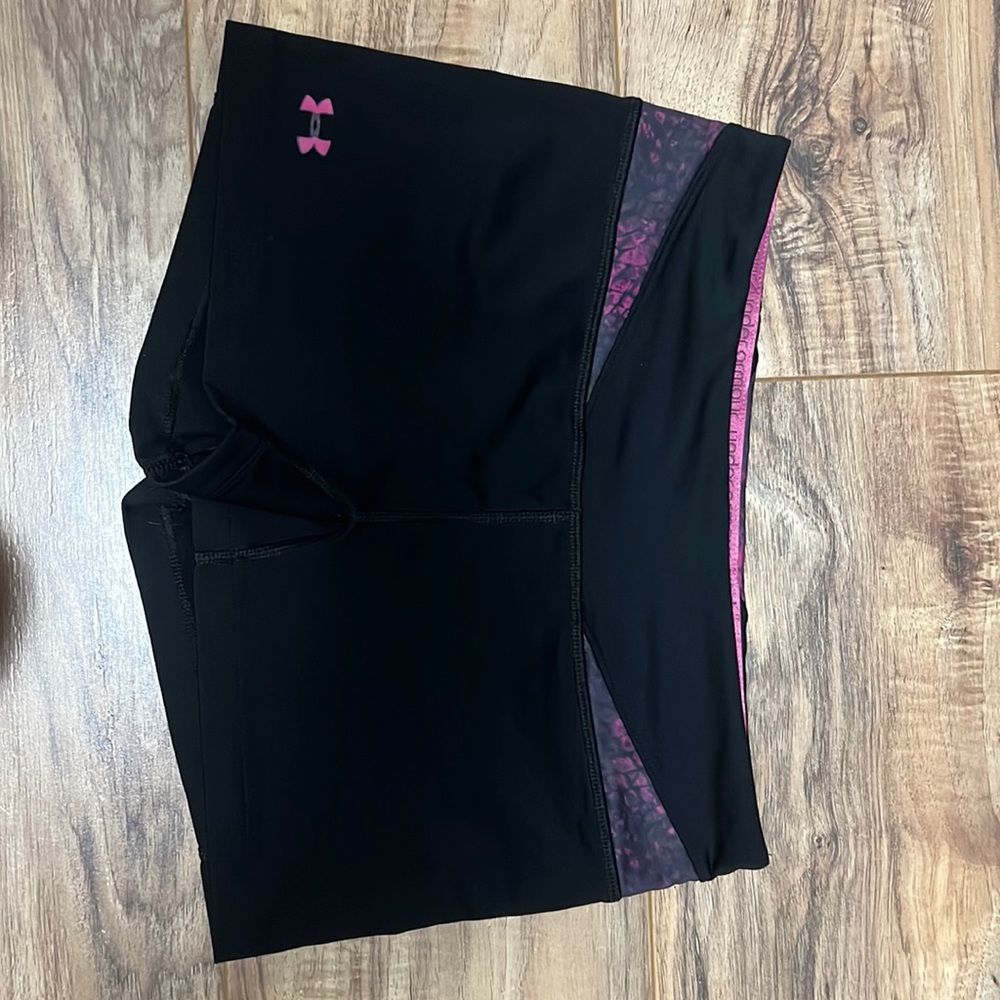 Work out shorts black ,under armour